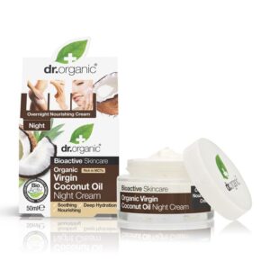 dr organic crema notte olio cocco