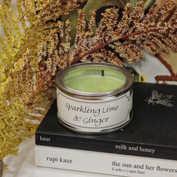 Candela con barattolo Vintage - Sparkling Lime & Ginger